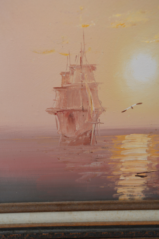 W. Vennekamp Signed Oil Painting