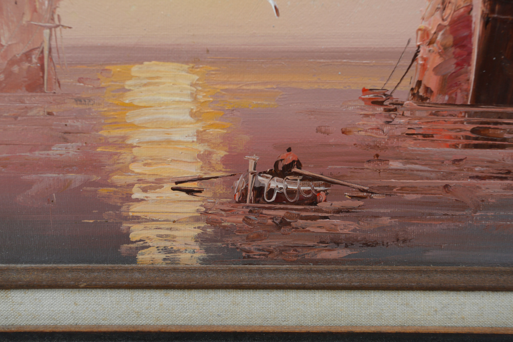 W. Vennekamp Signed Oil Painting