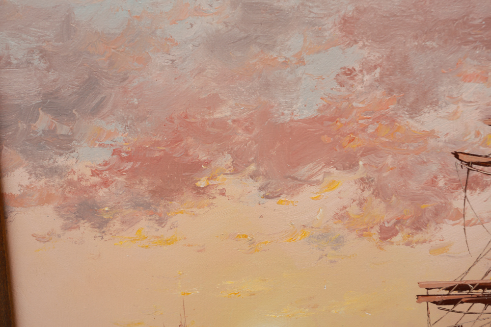 W. Vennekamp Signed Oil Painting