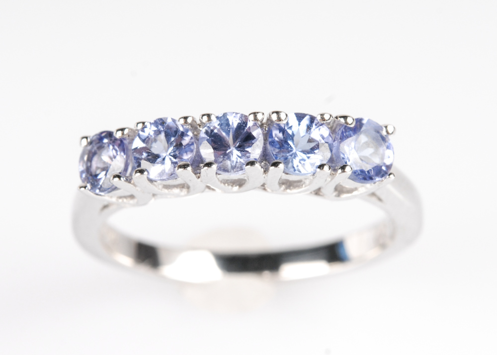 Sterling Silver Tanzanite Ring