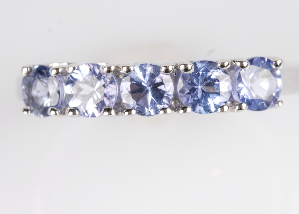 Sterling Silver Tanzanite Ring