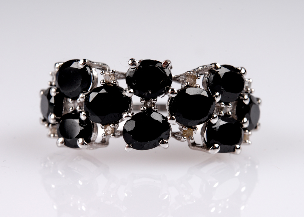 Sapphire and Diamond  Ring