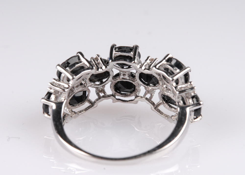 Sapphire and Diamond  Ring