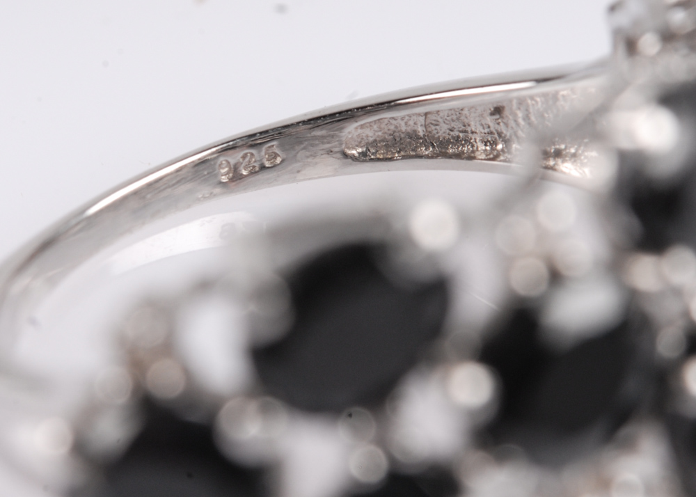 Sapphire and Diamond  Ring