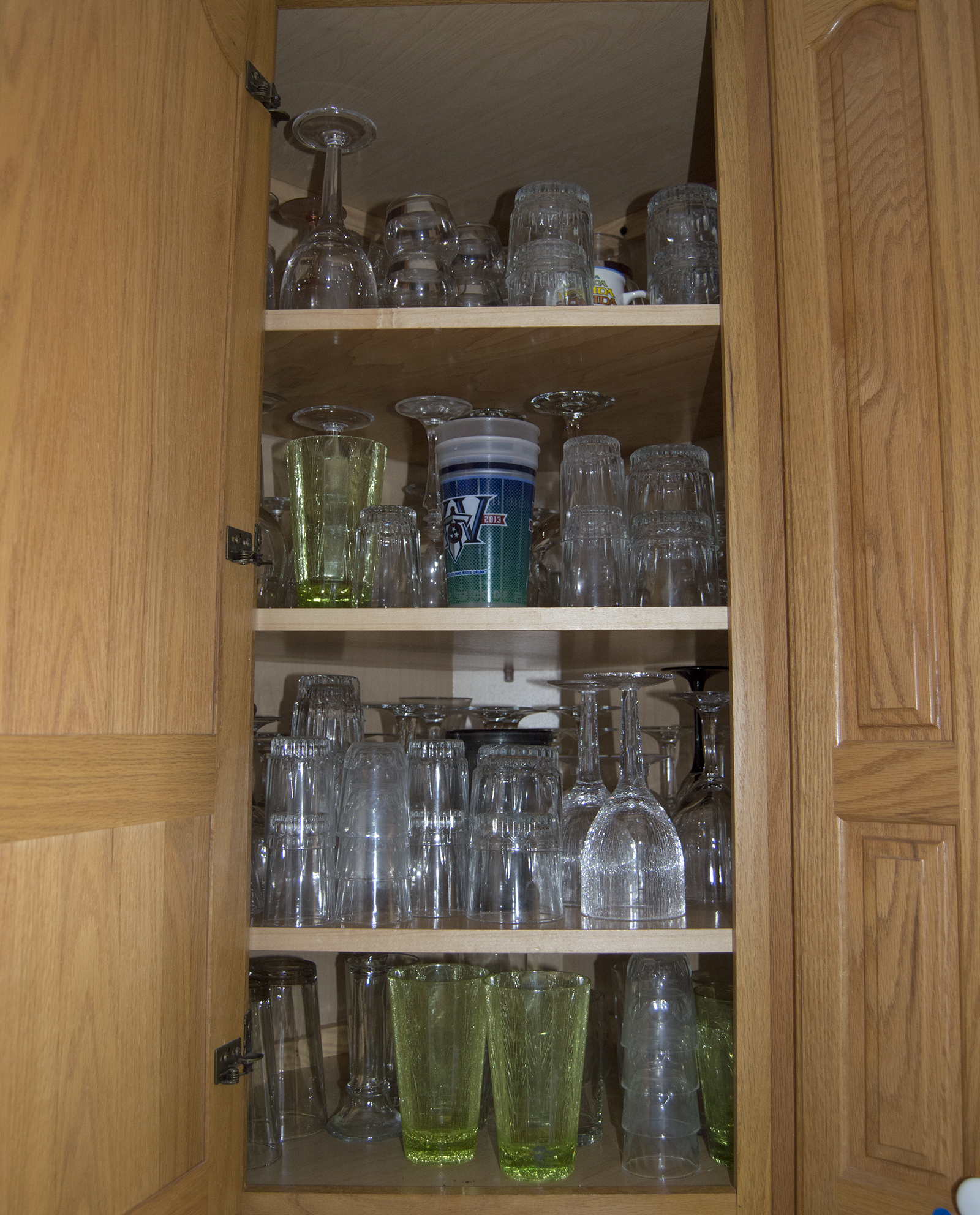 Large Collection of Glasses and Cups
