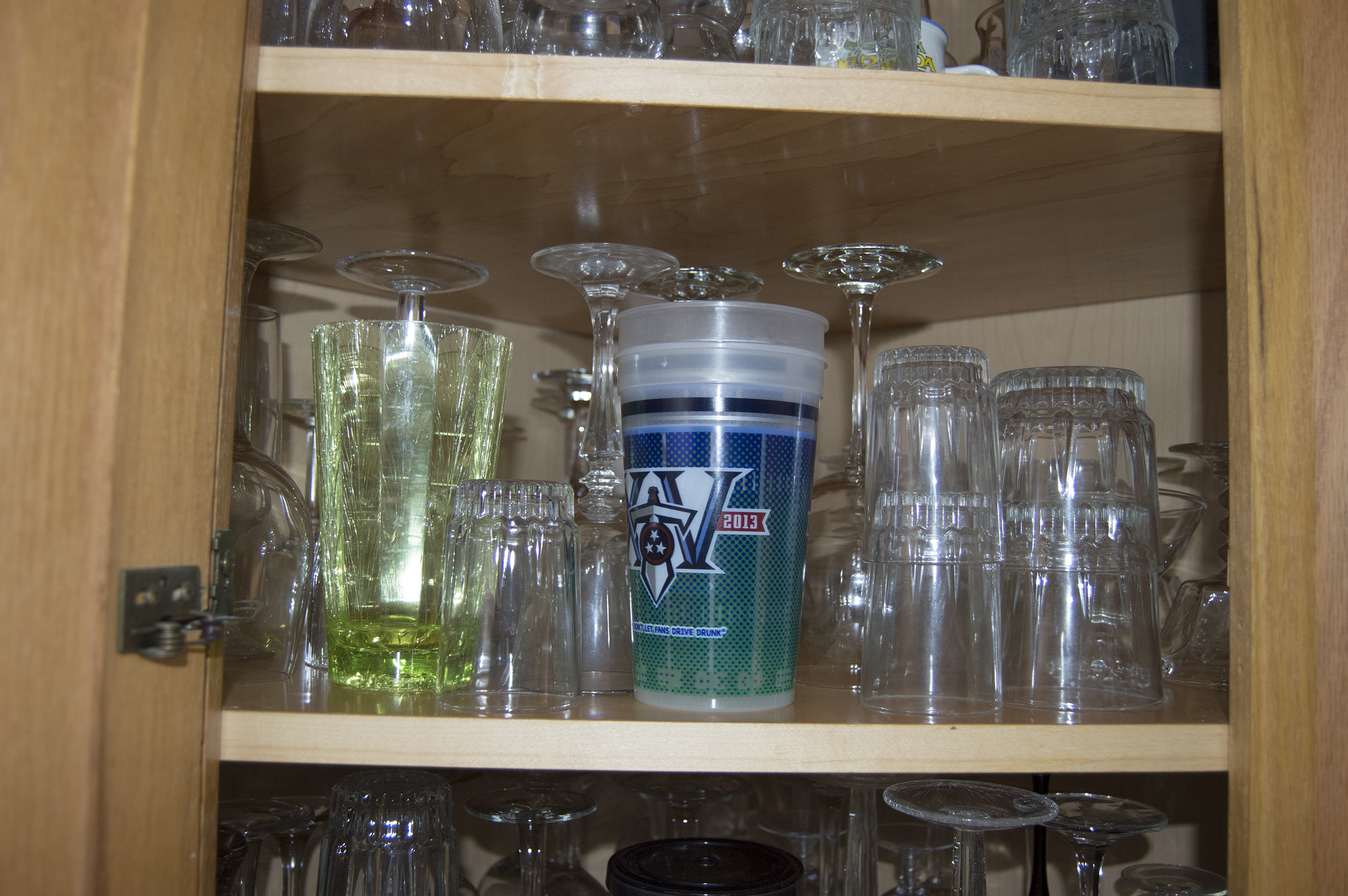 Large Collection of Glasses and Cups
