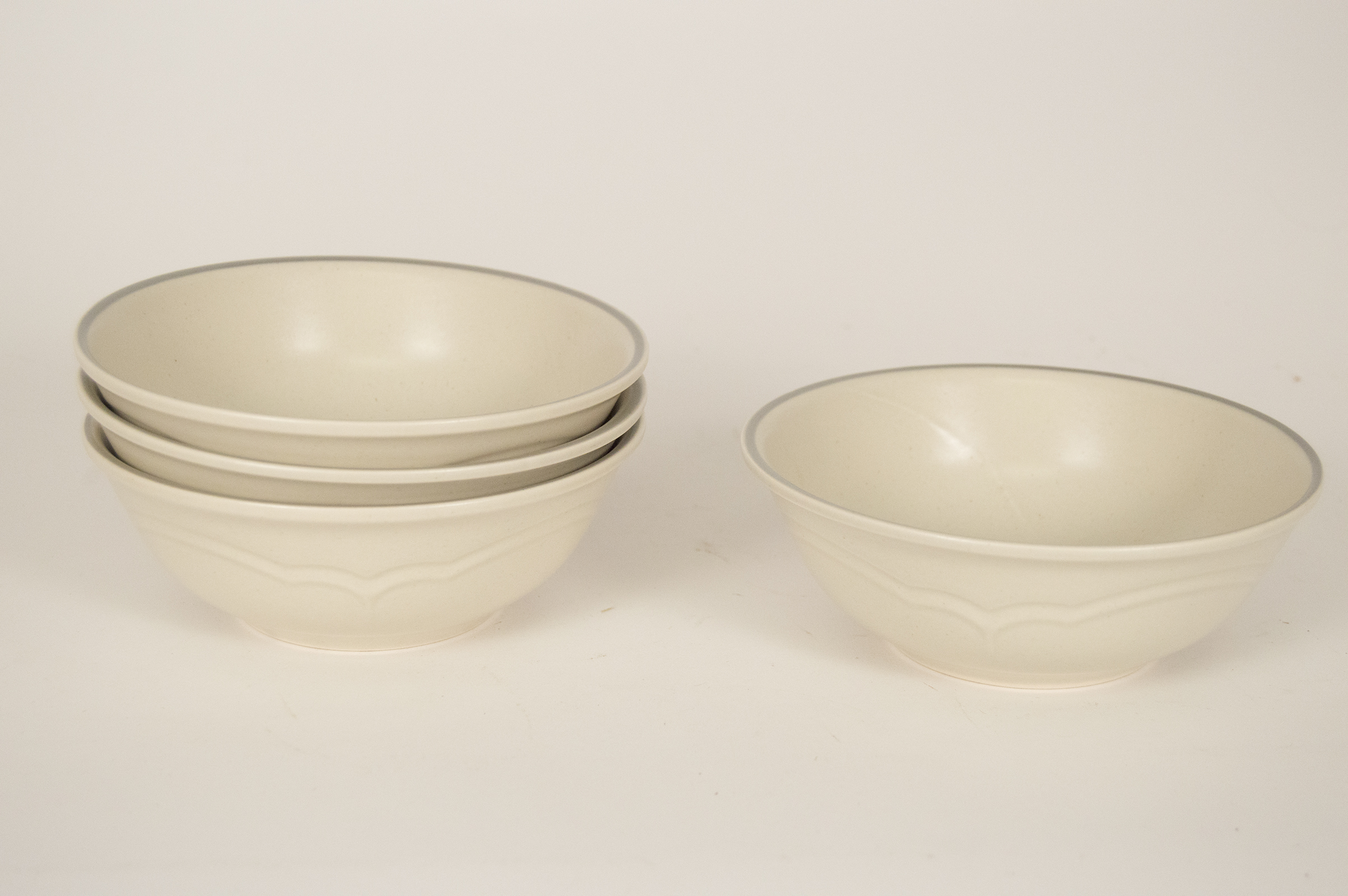 Pfaltzgraff Bowls and Wine Glasses