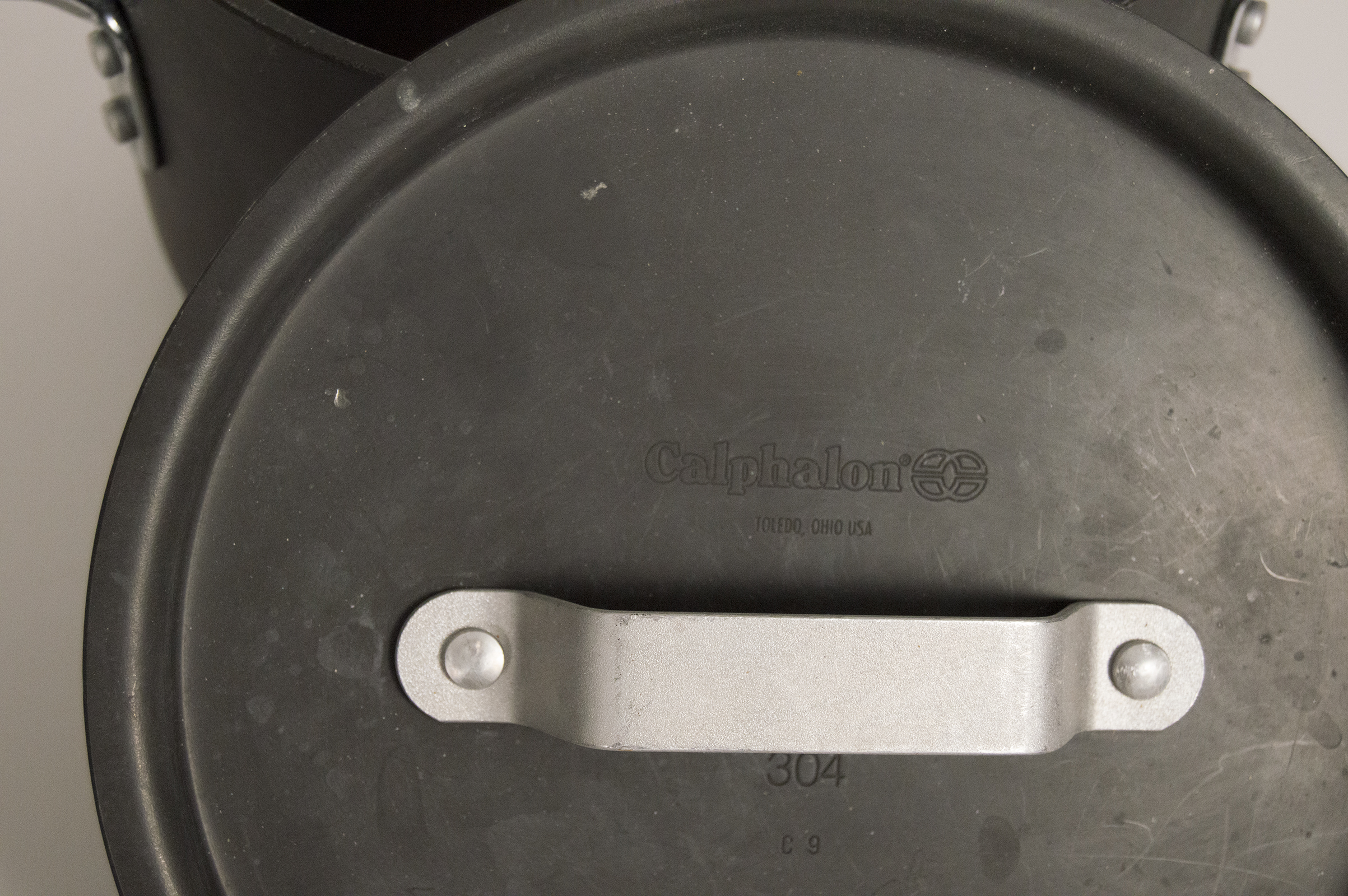 Set of Black Pots and Pans