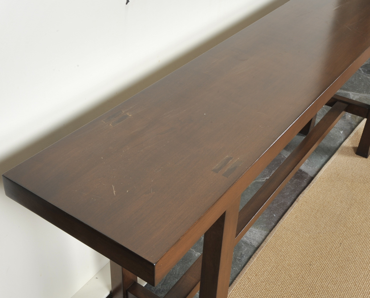 Shinto Walnut Console Table