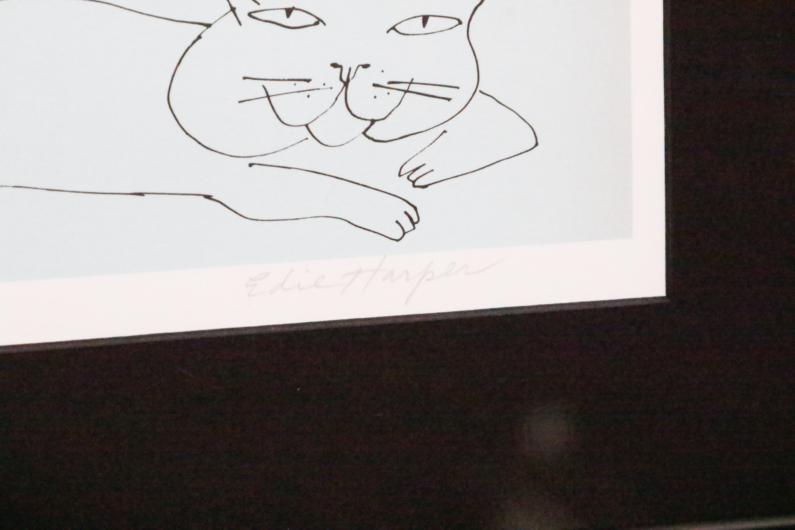 Signed Charley, Brett, and Edie Harper Collaborative Work