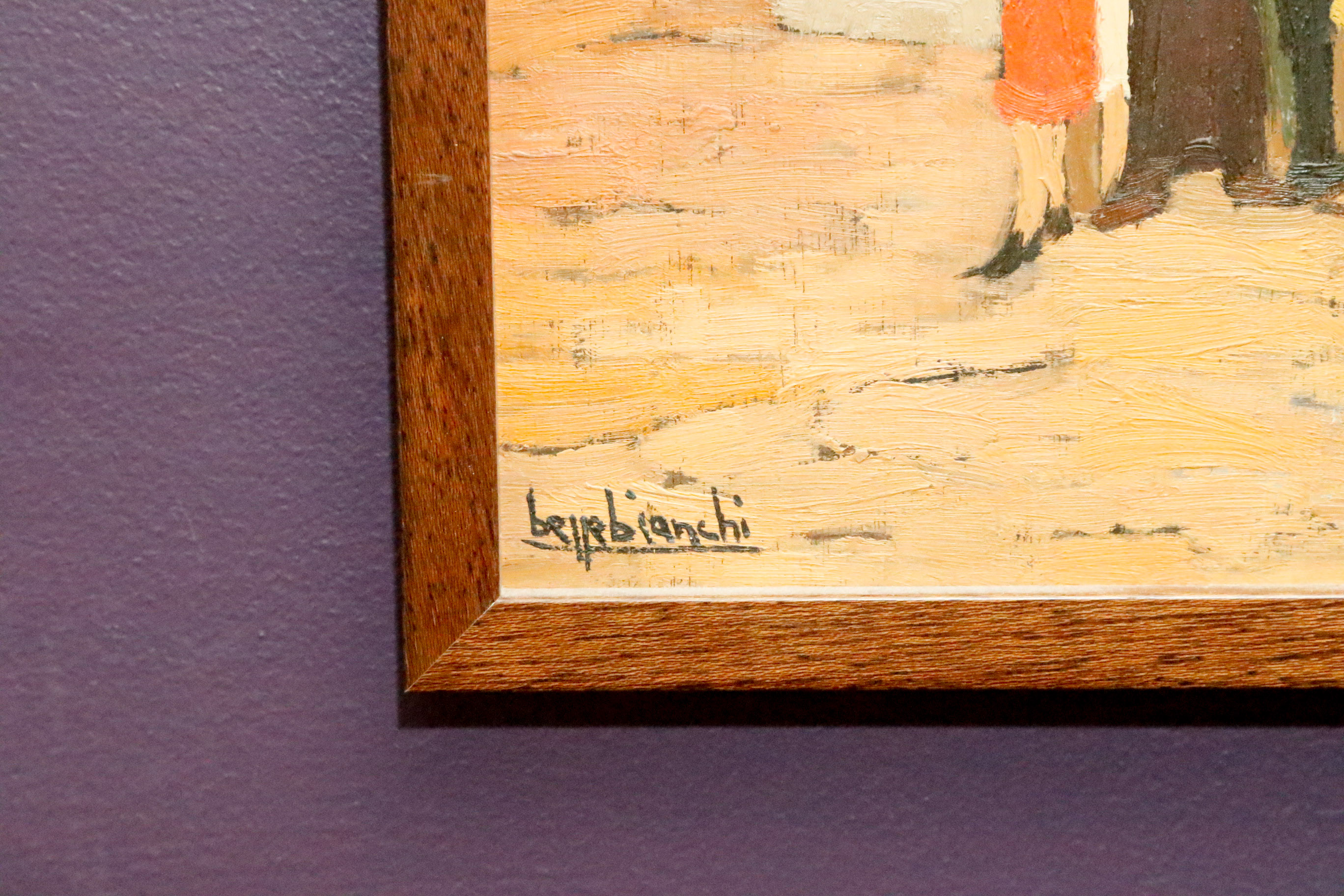 Original Painting of People Surrounded By Trees by Beirbianchi