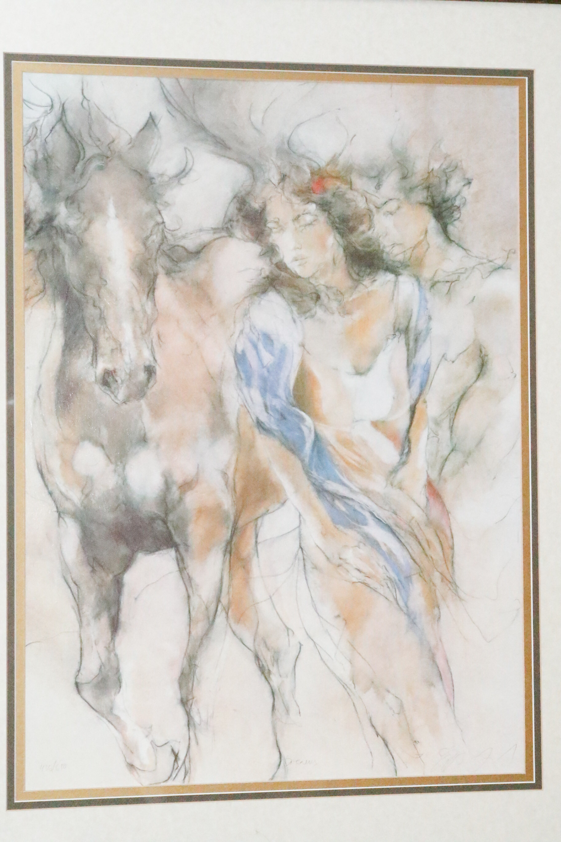 Signed Seriolithograph "Dreams" by Gary Benfield