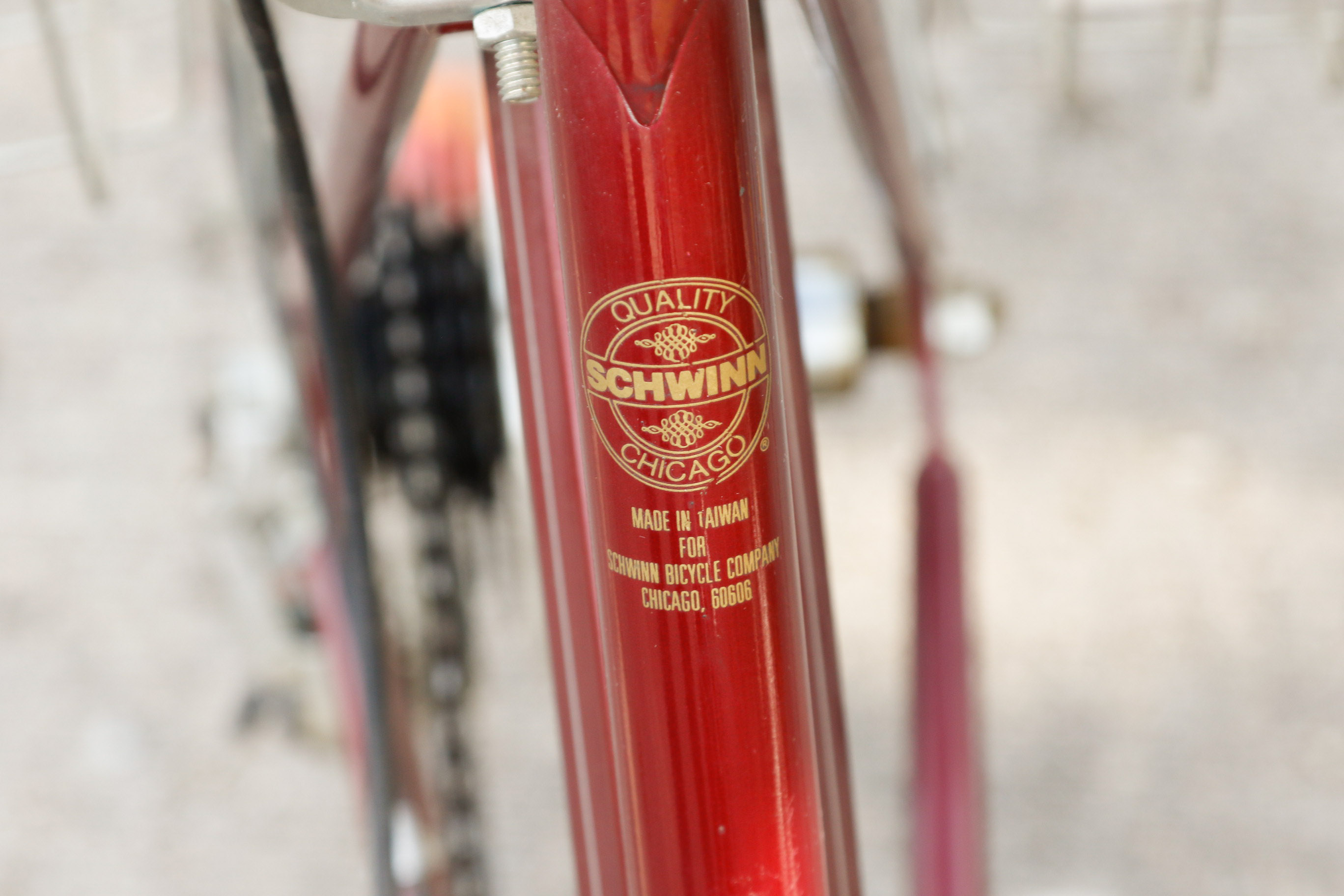 Vintage Schwinn World Tourist Bicycle