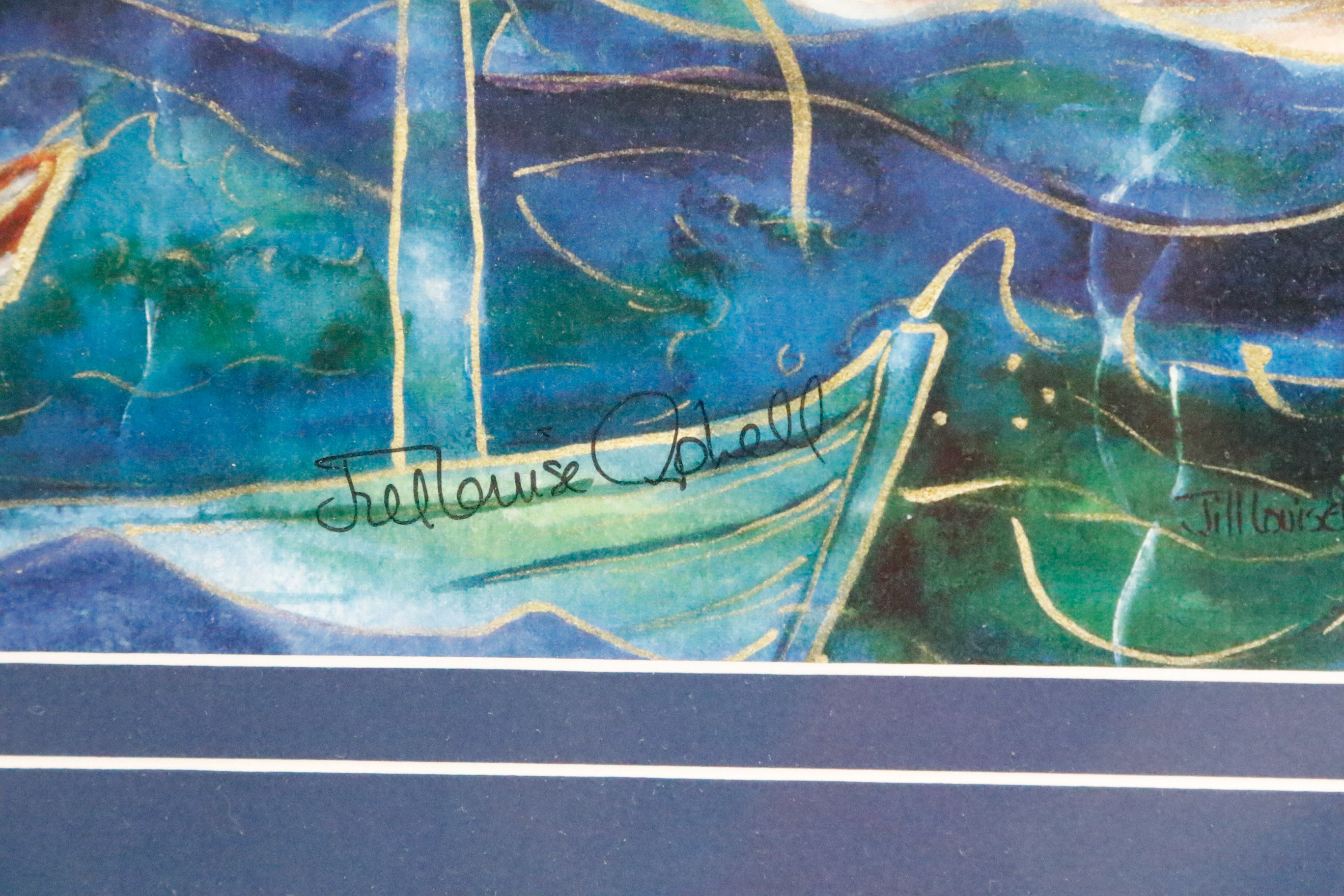 Pair of Jill Louise Campbell Limited Edition Framed Prints