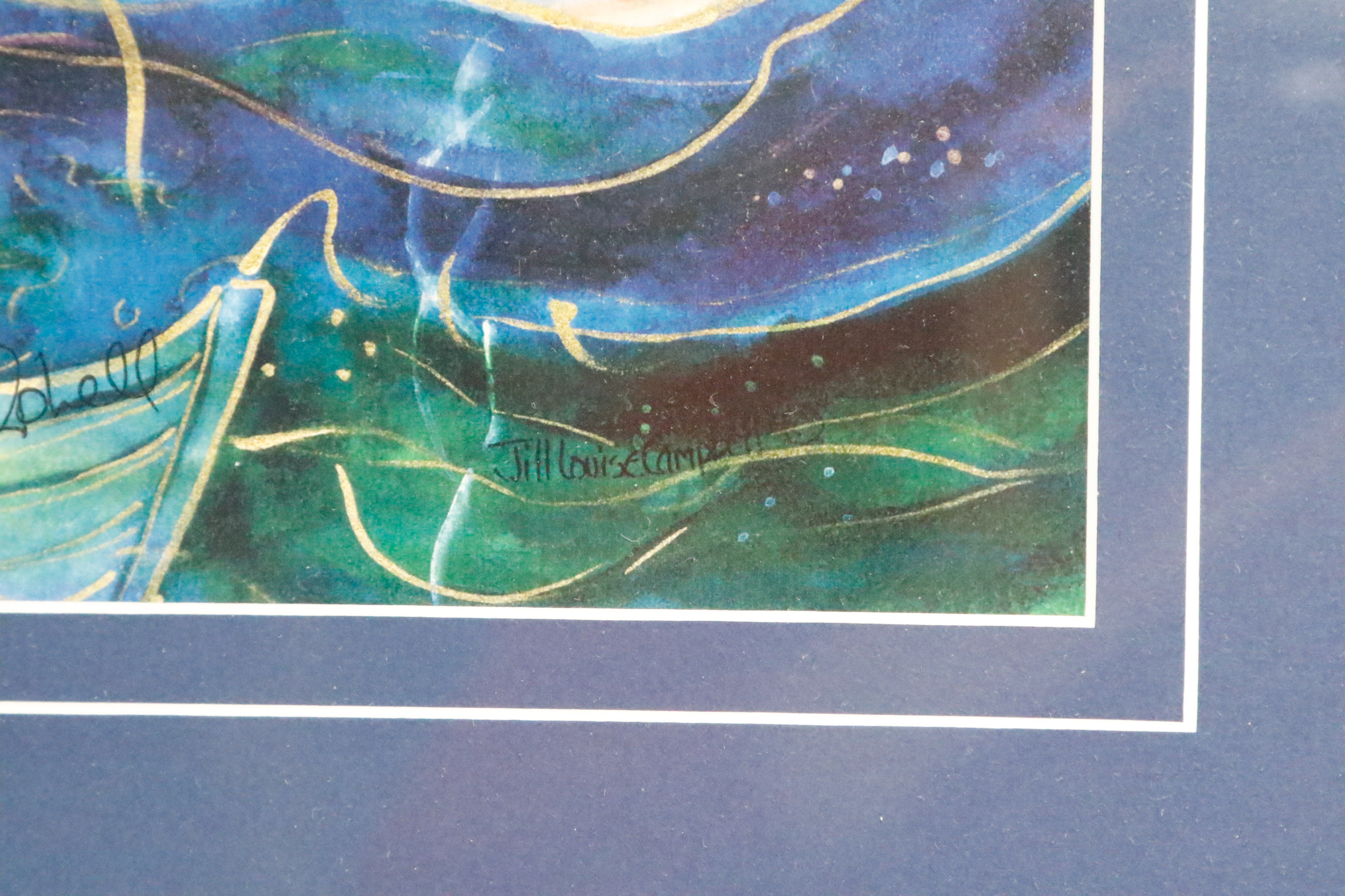 Pair of Jill Louise Campbell Limited Edition Framed Prints