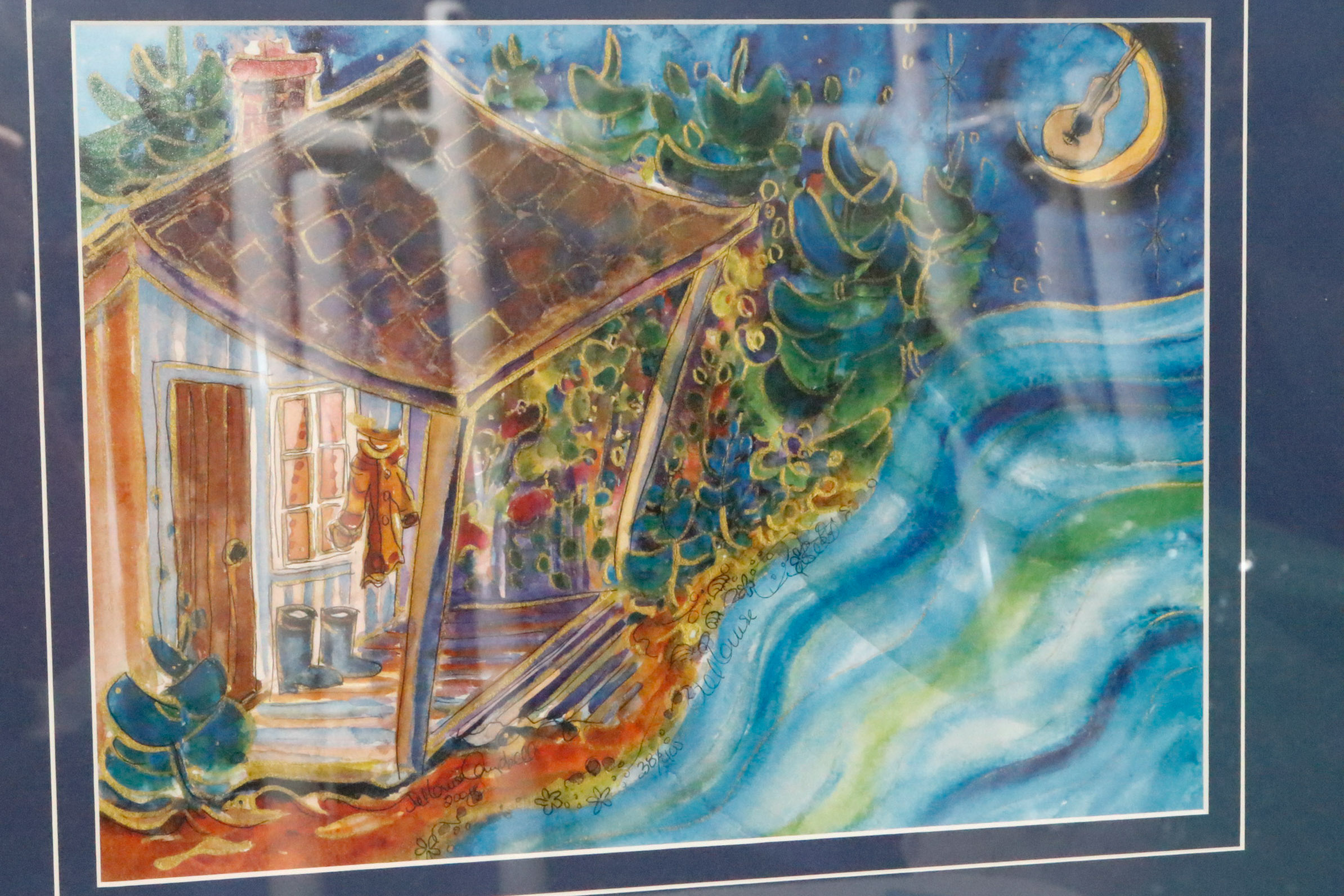 Pair of Jill Louise Campbell Limited Edition Framed Prints