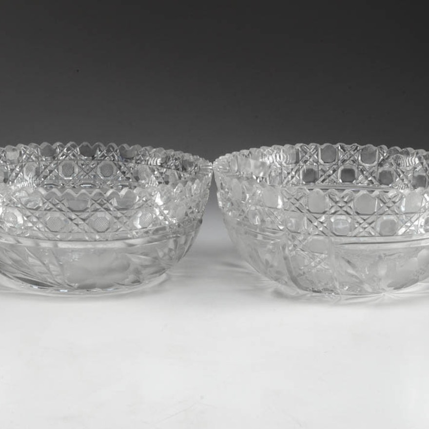 Cut Glass Bowl