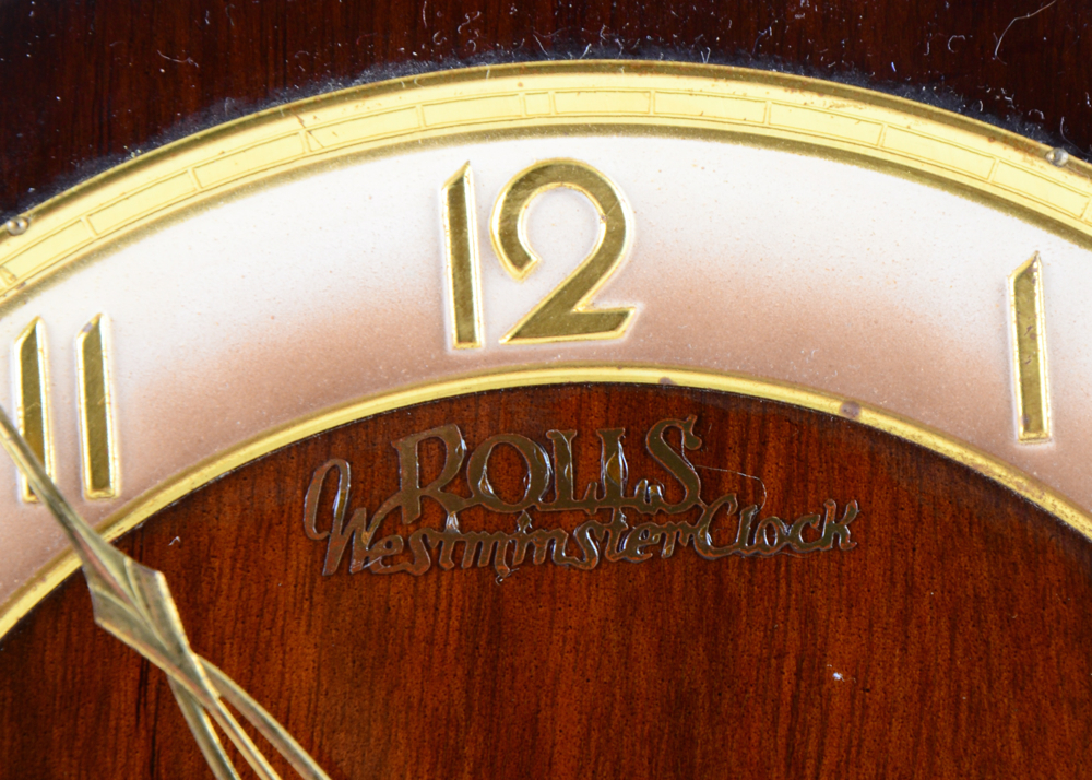 Vintage Rolls Westminster Mantel Clock