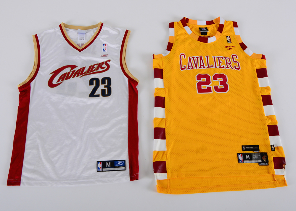 Two LeBron James Jerseys