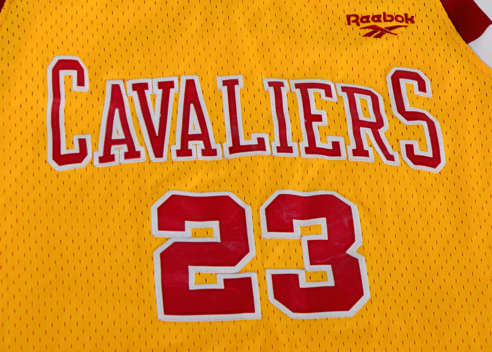 Two LeBron James Jerseys