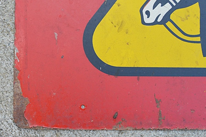 Vintage Dayton Tires Metal Sign