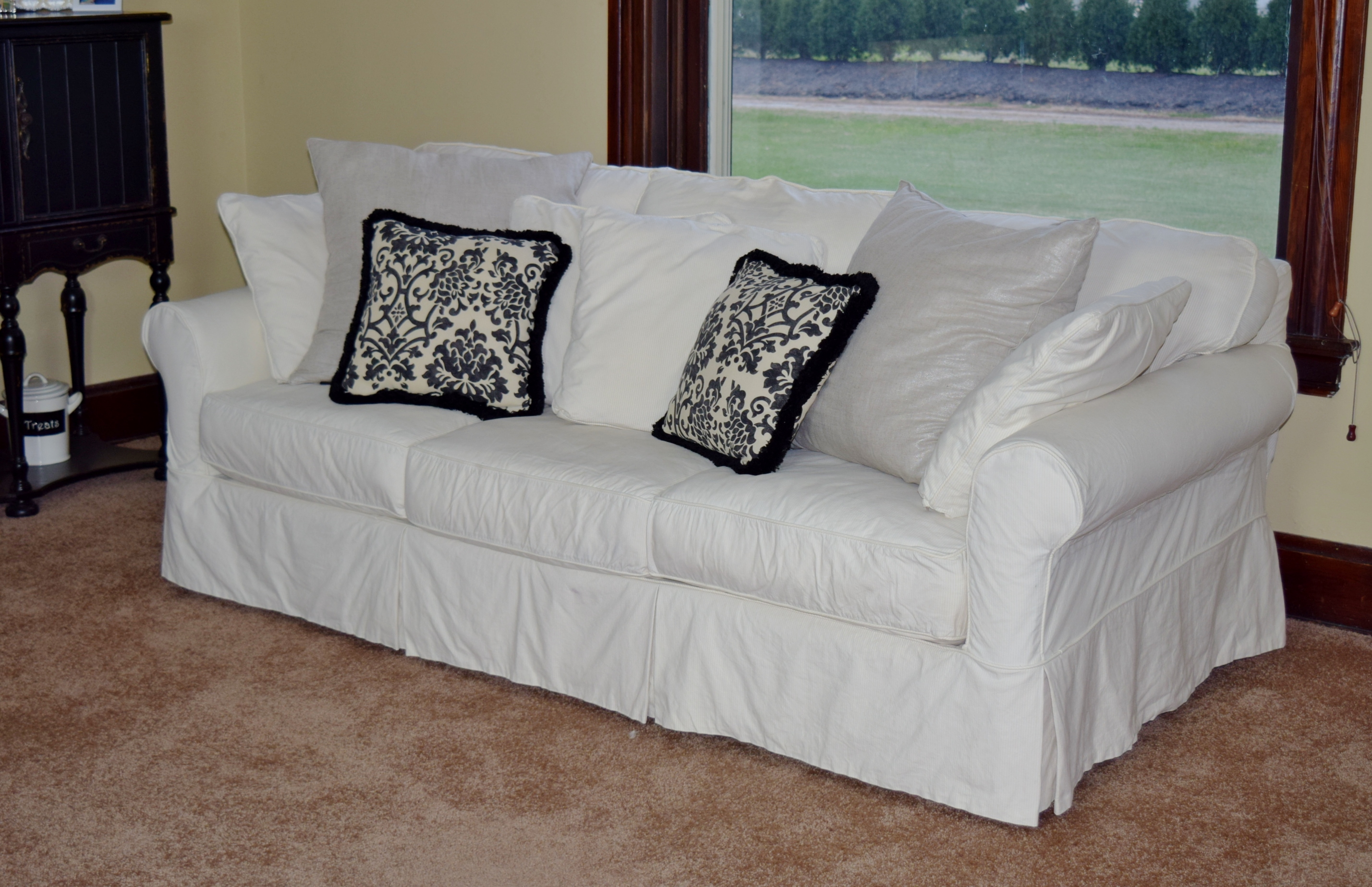 Arhaus 'Baldwin' Slipcovered Sofa