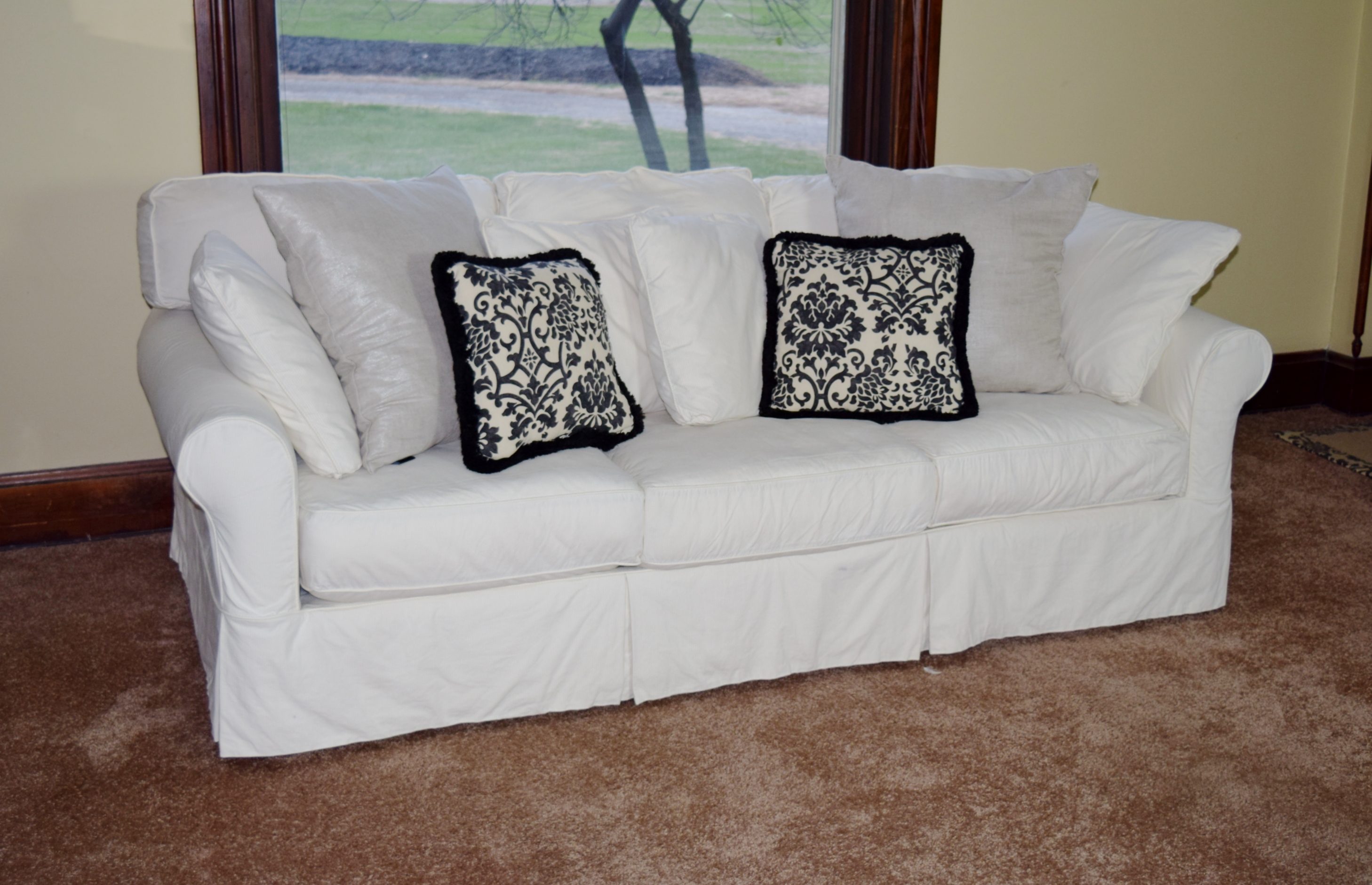 Arhaus 'Baldwin' Slipcovered Sofa