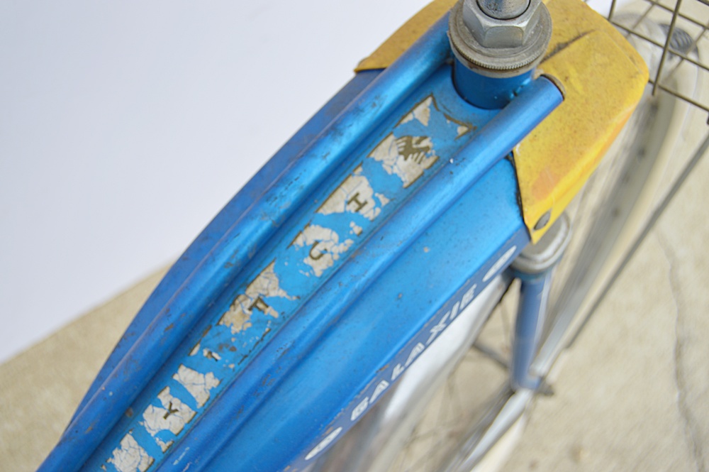 Vintage 1950's Huffy Galaxie Bicycle in Original Finish