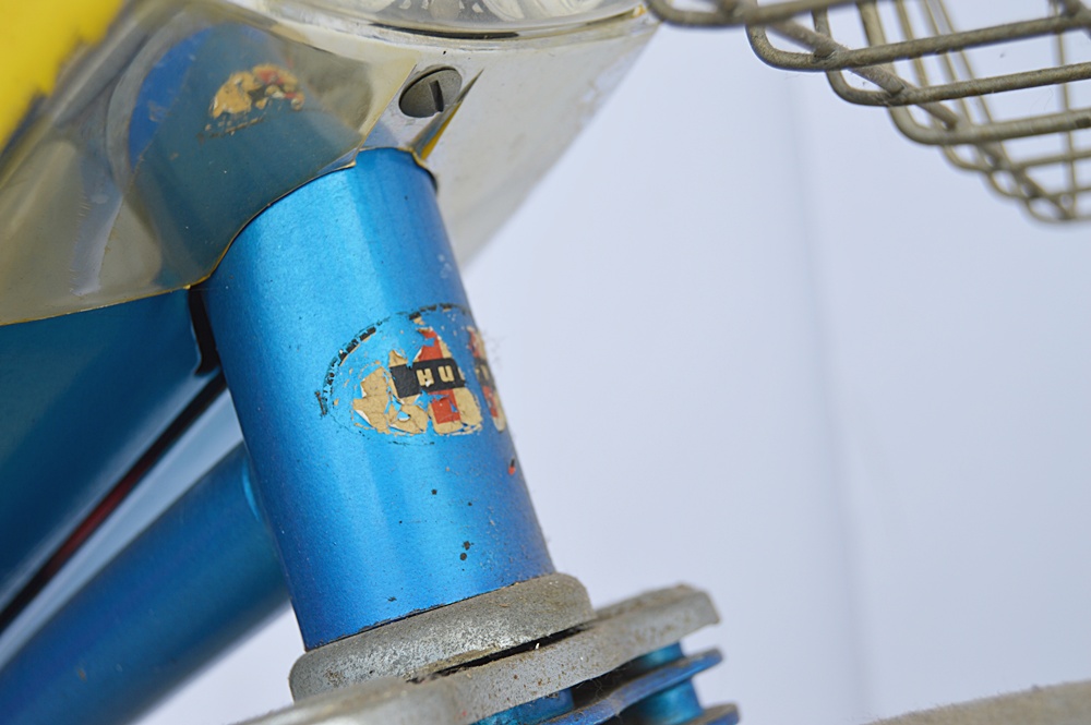 Vintage 1950's Huffy Galaxie Bicycle in Original Finish