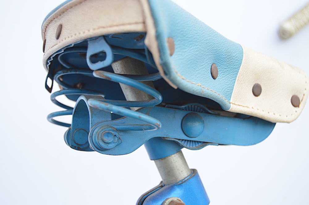 Vintage 1950's Huffy Galaxie Bicycle in Original Finish