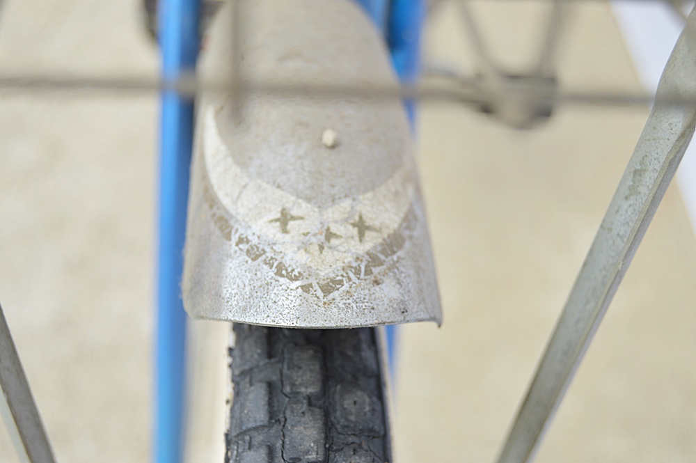 Vintage 1950's Huffy Galaxie Bicycle in Original Finish