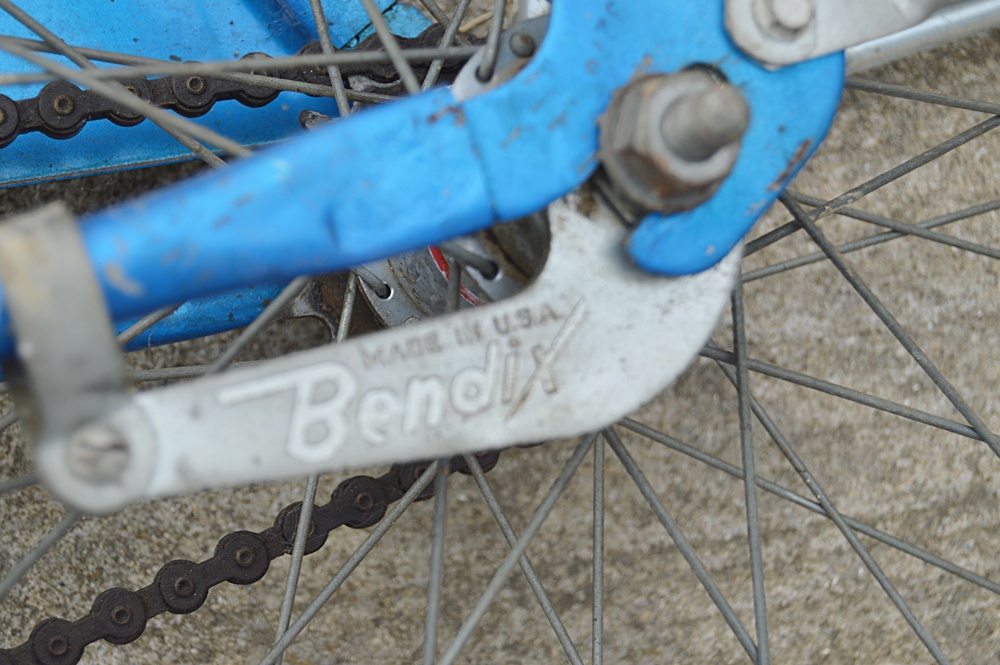 Vintage 1950's Huffy Galaxie Bicycle in Original Finish