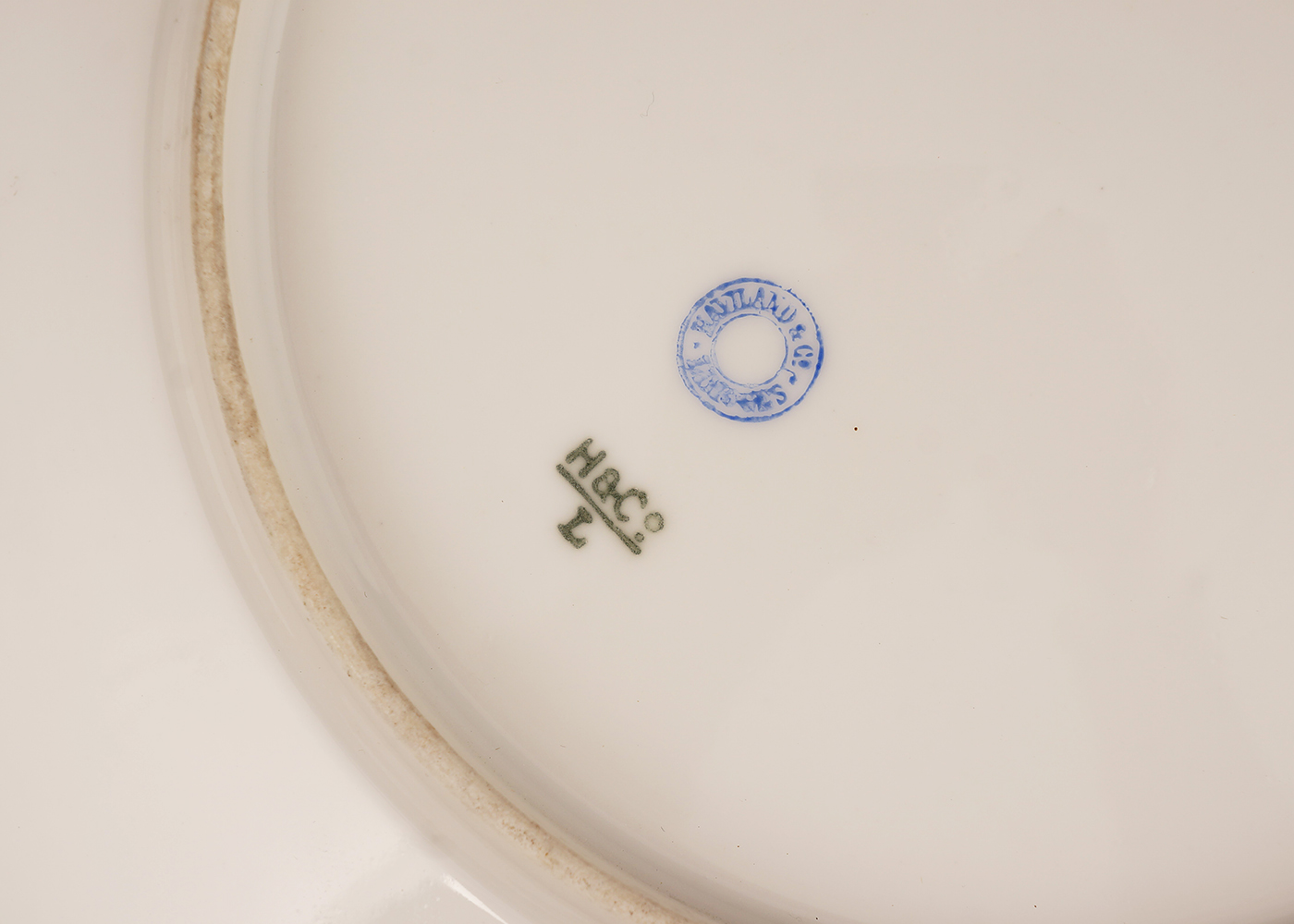 Gold Tone Rimmed Plate Collection