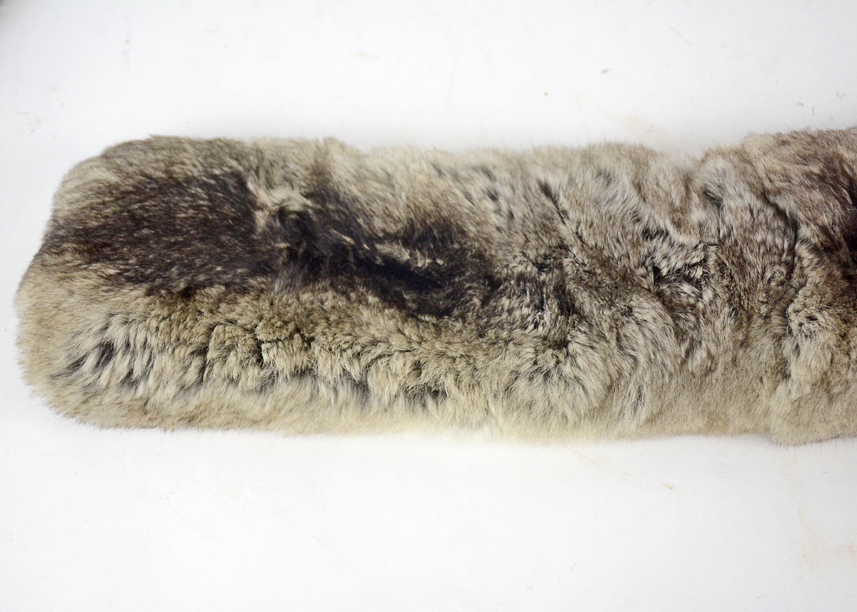 Golden Sable and Chinchilla Fur Scarves and Mink Peter Pan Collar