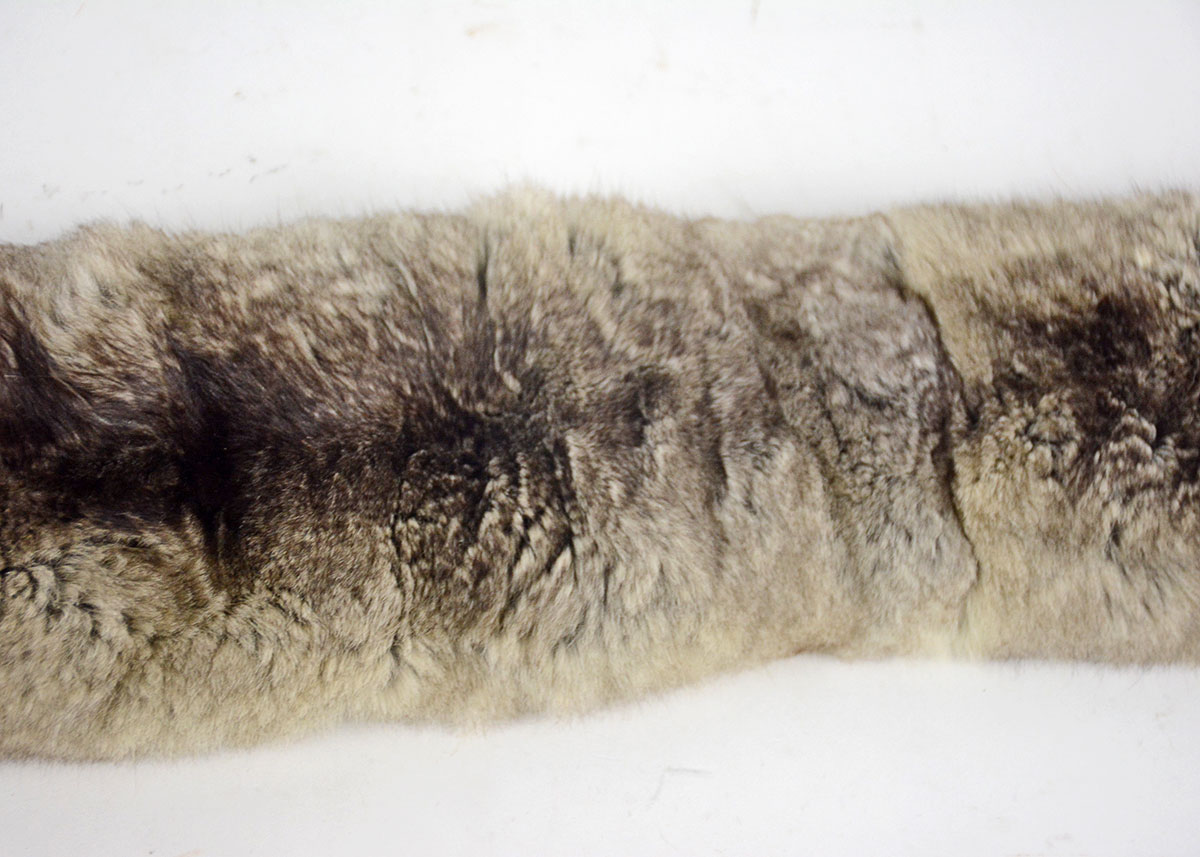 Golden Sable and Chinchilla Fur Scarves and Mink Peter Pan Collar