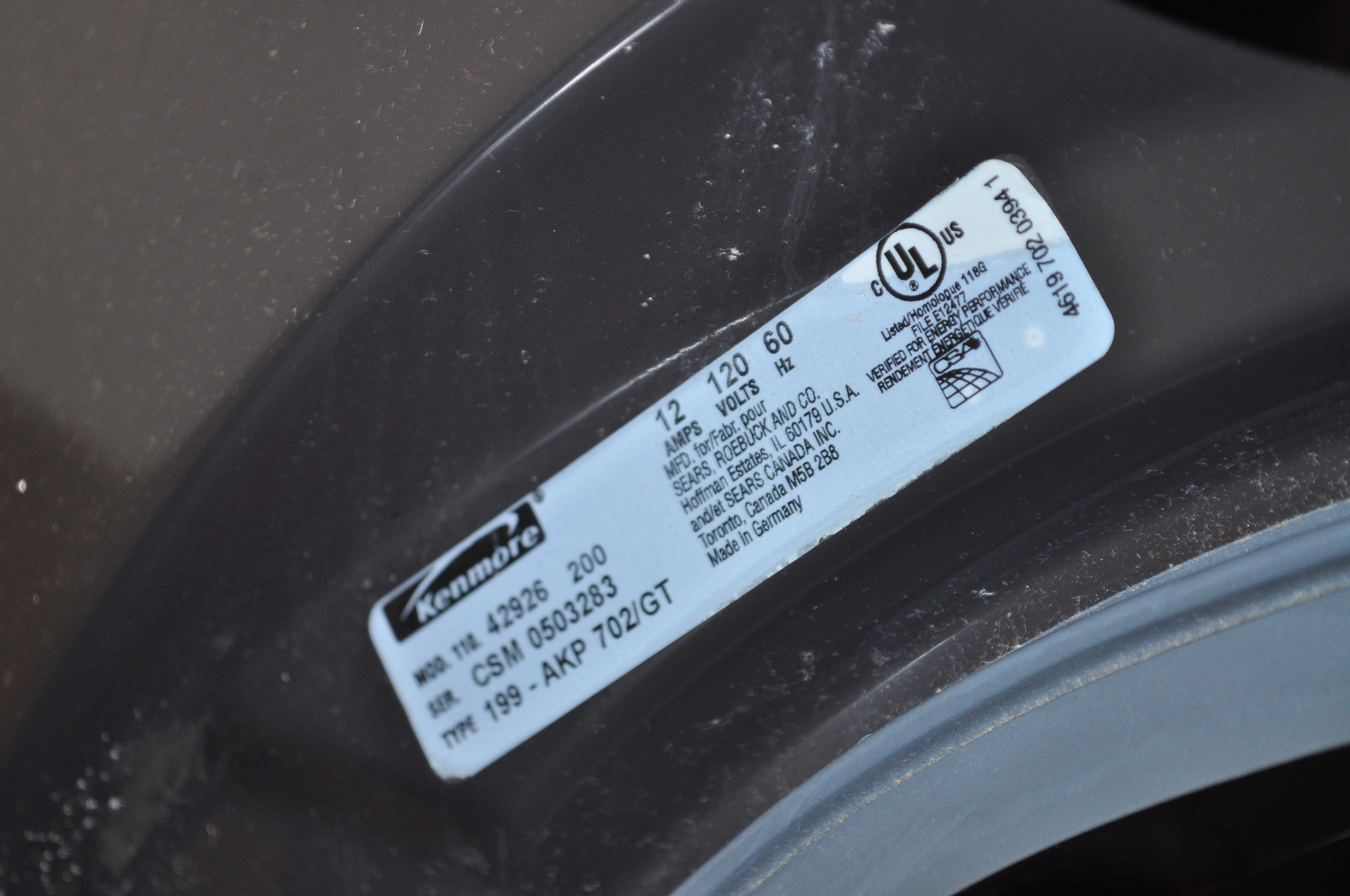 Kenmore Elite Washer Dryer