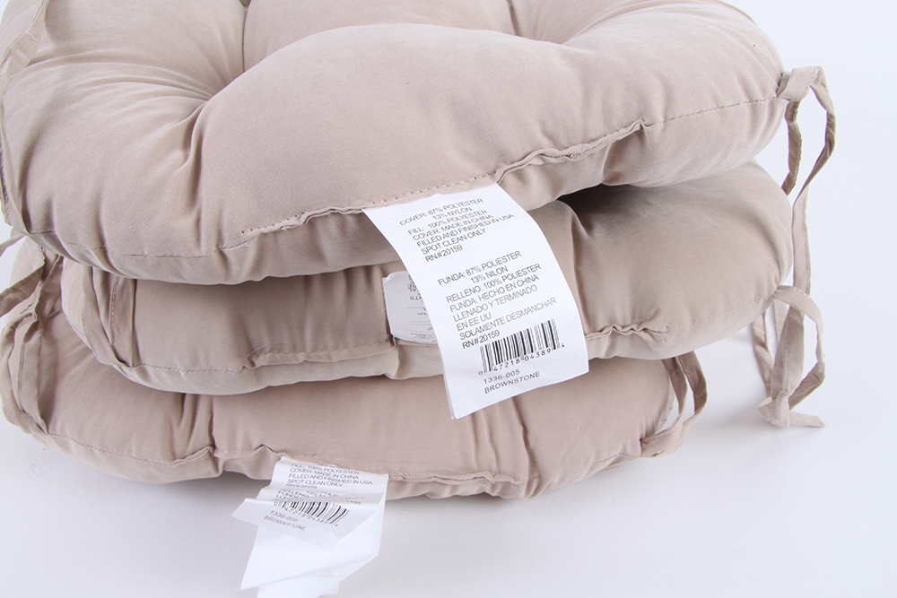 Trio of Outdoor Seat Cushions