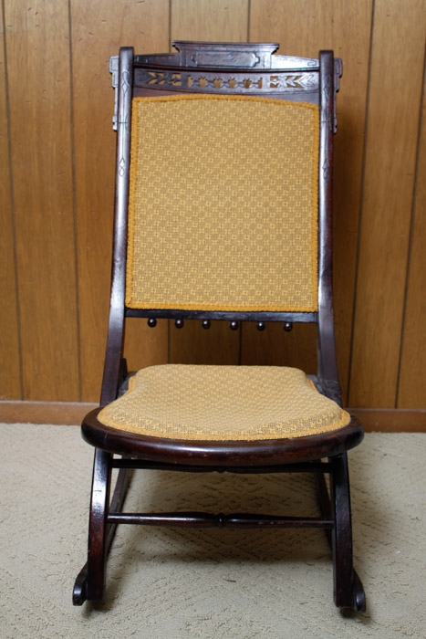 Vintage Rocking Chairs Folding and Rigid