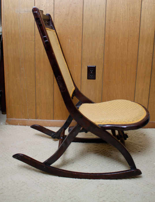Vintage Rocking Chairs Folding and Rigid
