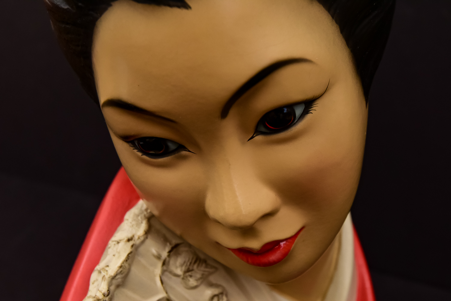 Vintage Chalkware Bust by Marwal