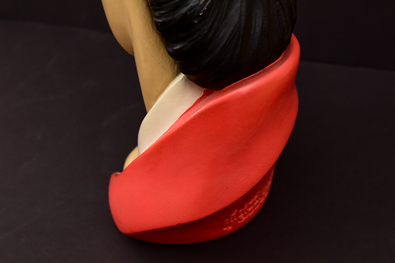 Vintage Chalkware Bust by Marwal