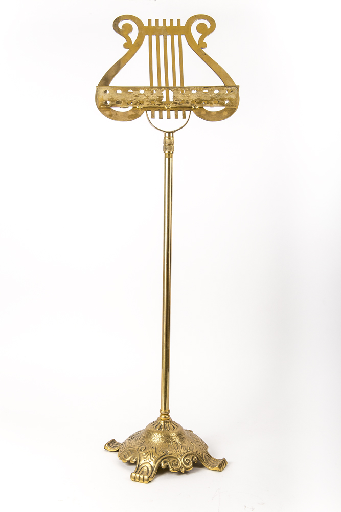 Ornate Brass Music Stand