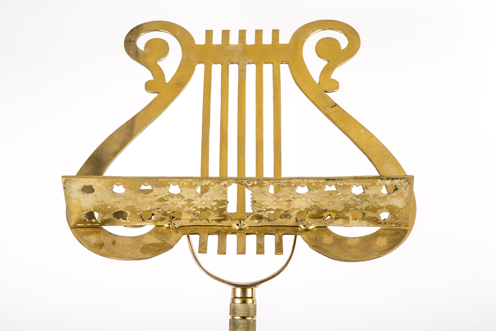 Ornate Brass Music Stand