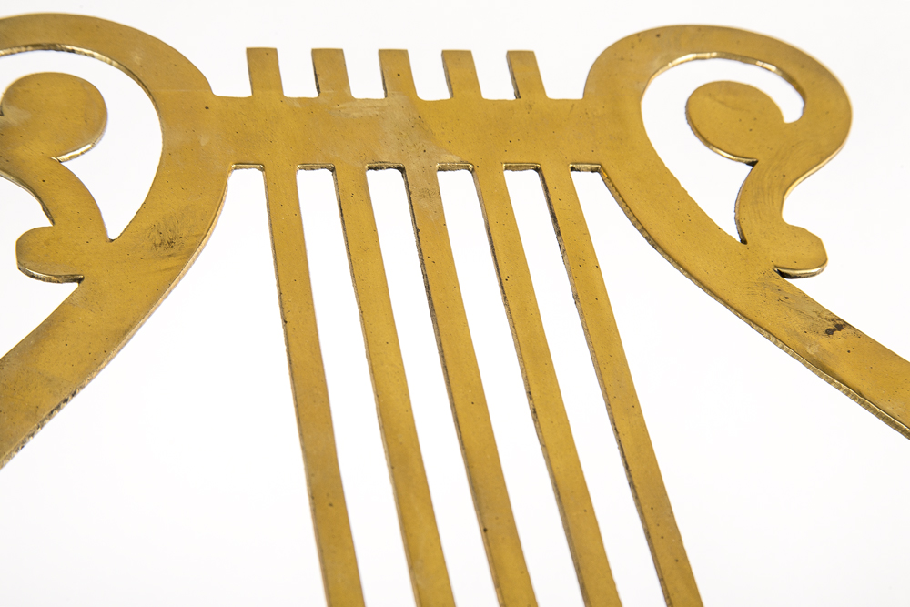 Ornate Brass Music Stand