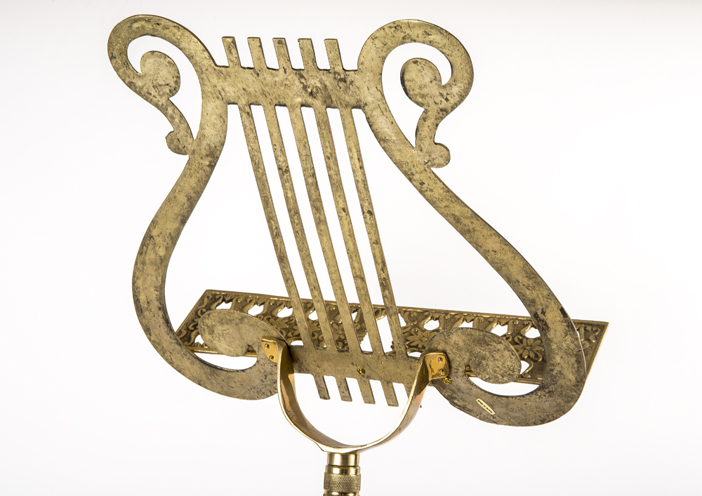 Ornate Brass Music Stand