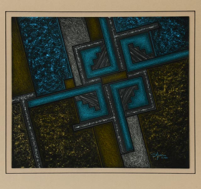 Joe Maktima Original Prismacolor Drawing "Sweet Nowhere"