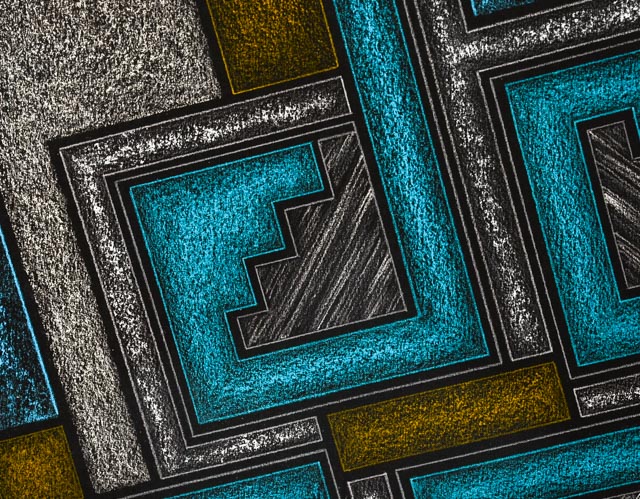 Joe Maktima Original Prismacolor Drawing "Sweet Nowhere"