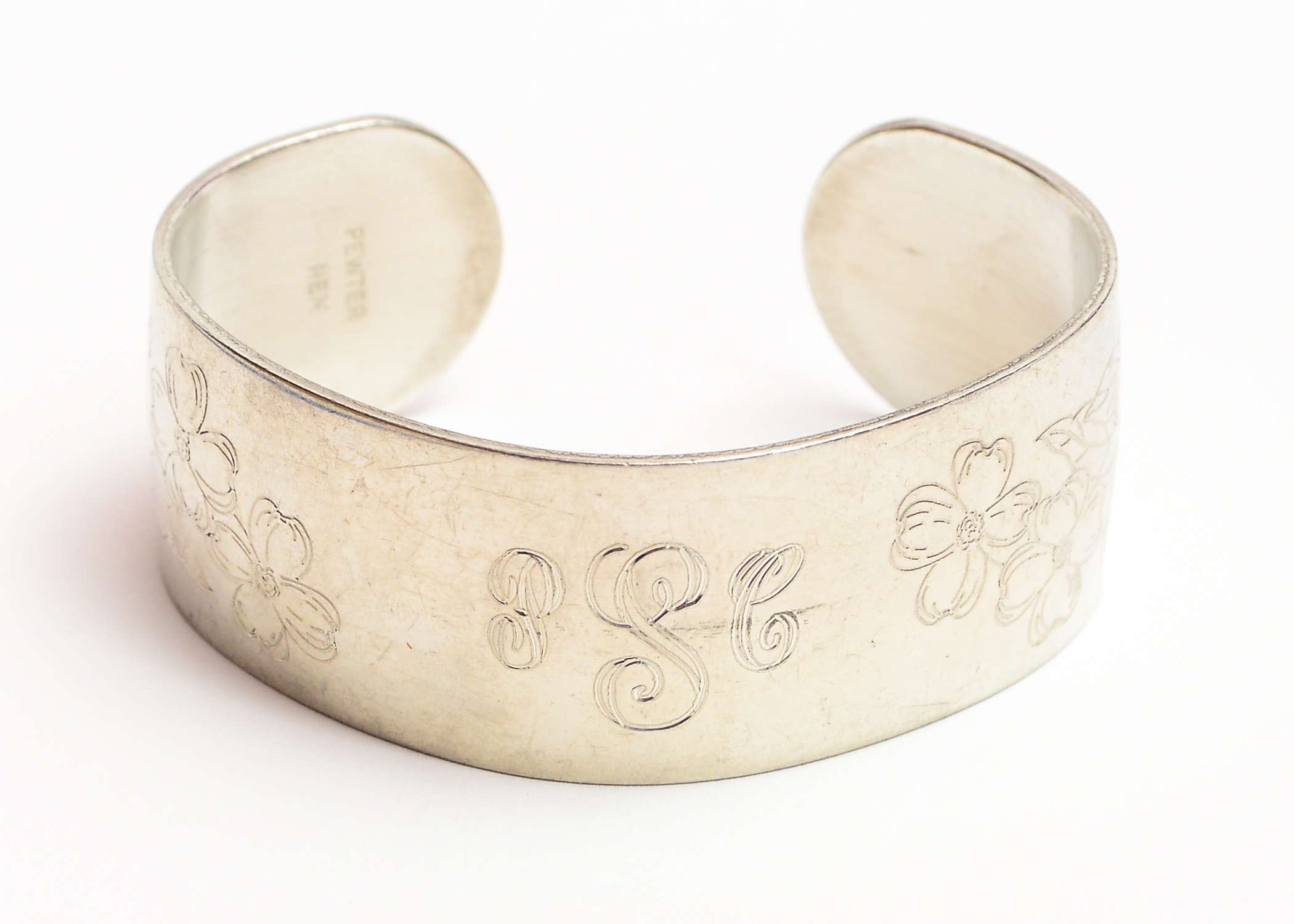 Pewter Cuff Bracelet