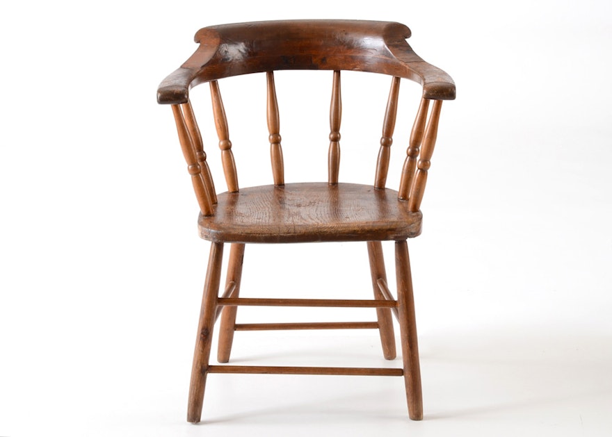 Colonial Williamsburg Poplar Captains Chair