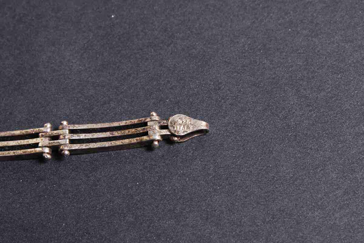 Quartet of Italian Sterling Silver Bracelets